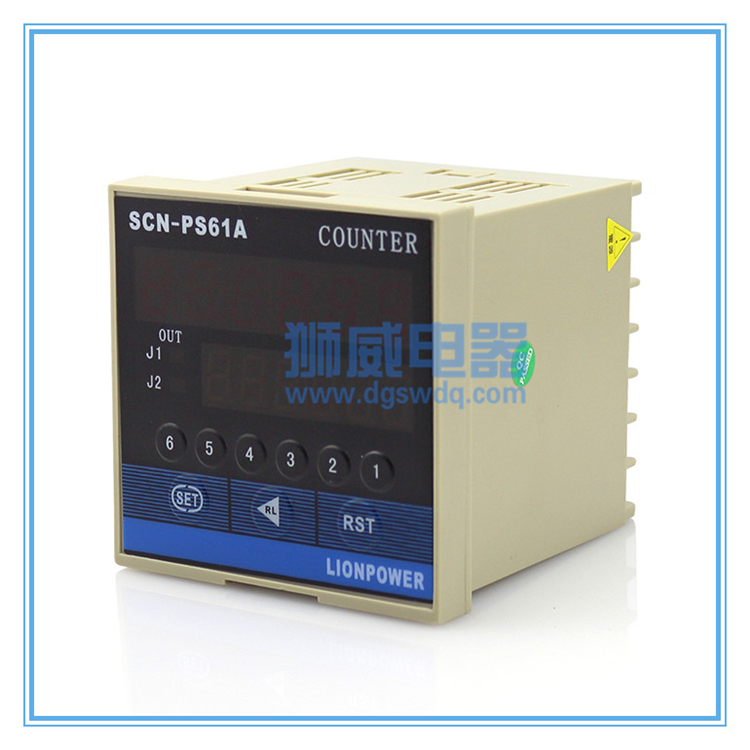 SCN-PS61A/SCN-P9S61A智能计数计米器(图1) SCN-PS61A/SCN-P9S61A智能计数计米器(图1)