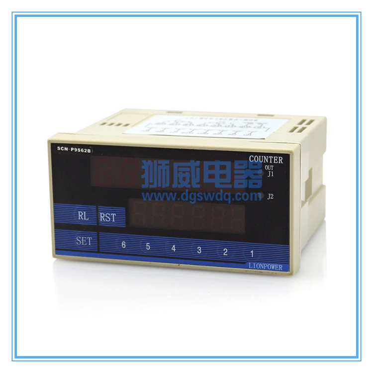SCN-PS62D/SCN-P9S62D总量批次计数计米器(图1) SCN-PS62D/SCN-P9S62D总量批次计数计米器(图1)